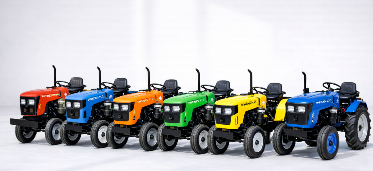SHRIDEV 115 Tractor with FIELDMARSHAL Engine