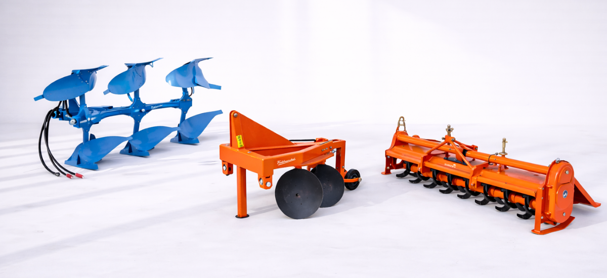 FIELDMARSHAL Single Cylinder 3 Bottom Plough