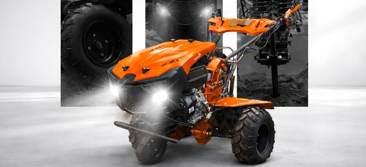 SHRIDEV Power Weeder with FIELDMARSHAL Engine